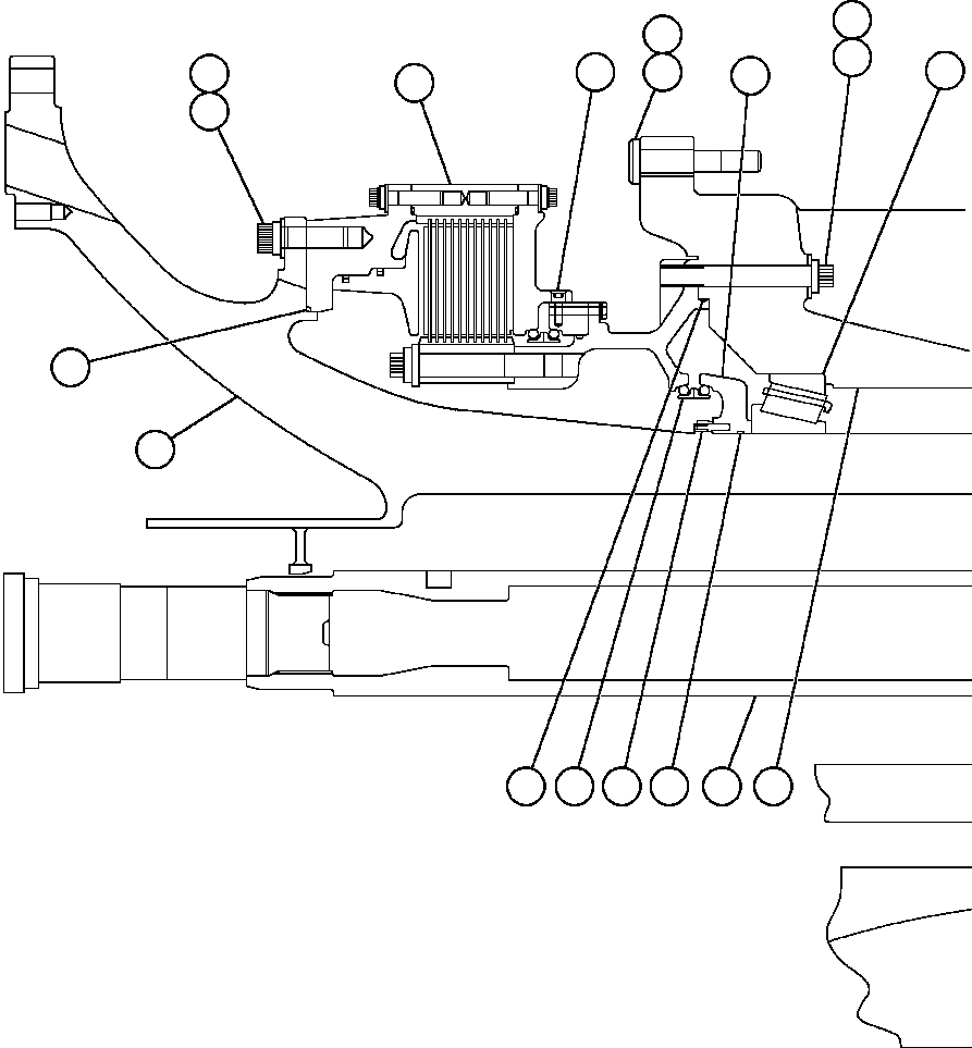 REAR BRAKE ASSEMBLY (SEE INDEX) EJ5829 KOMATSU
