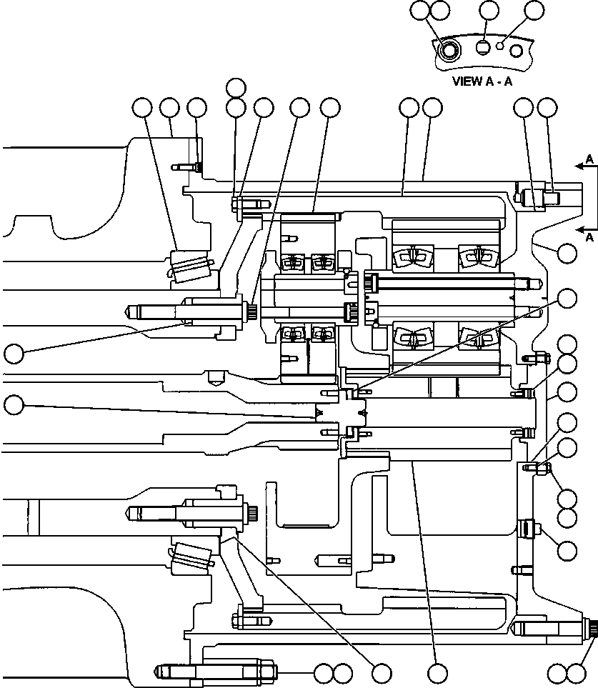 Шайба упорная GE0903 KOMATSU