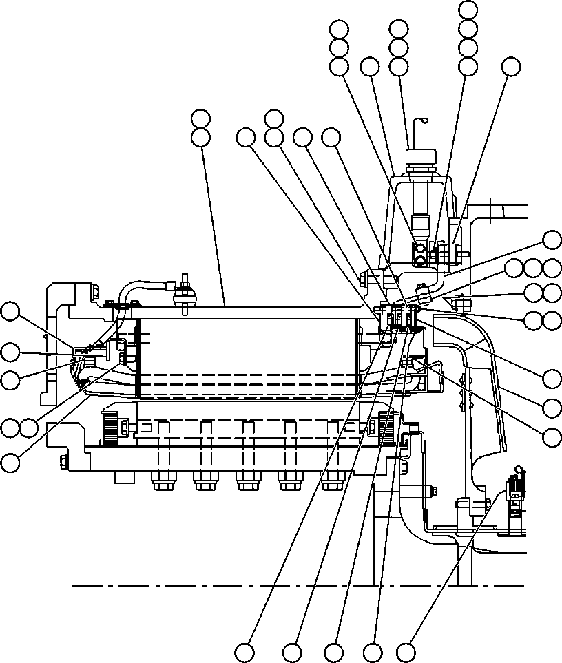 Шпилька - 1/4" - 20 NC X 3 3/4" GE0590 KOMATSU