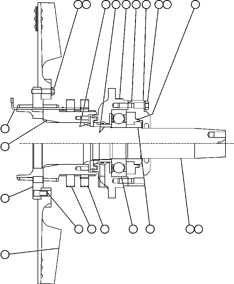 Маслоотражатель GE1099 KOMATSU