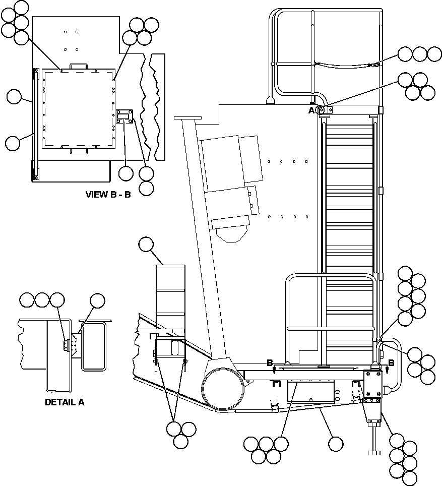 BATTERY CONTROL BOX ASSEMBLY (SEE FIG 60510) (1) ED1098 KOMATSU