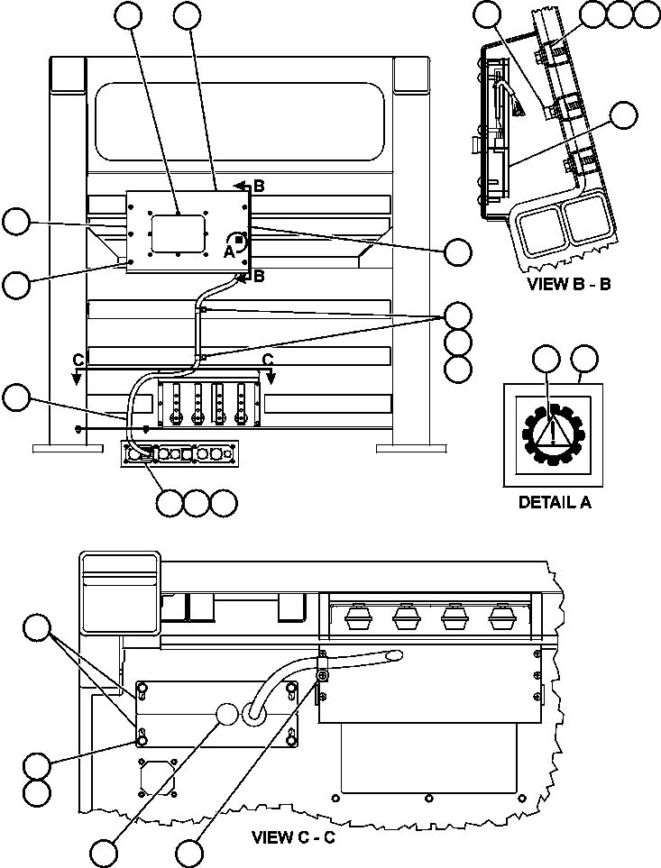 HARNESS, D.I.D. POWER EG6460 KOMATSU