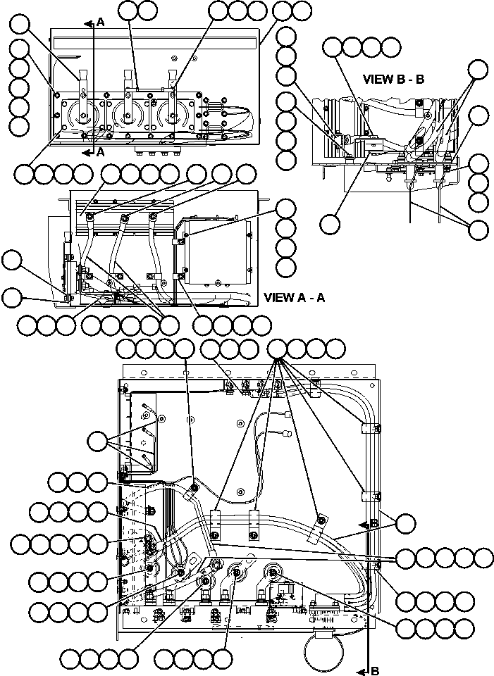 BOX, BATTERY CONTROL EJ4153 KOMATSU