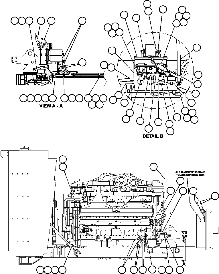 HARNESS, QSK60 ENGINE - CENSE EJ8329 KOMATSU