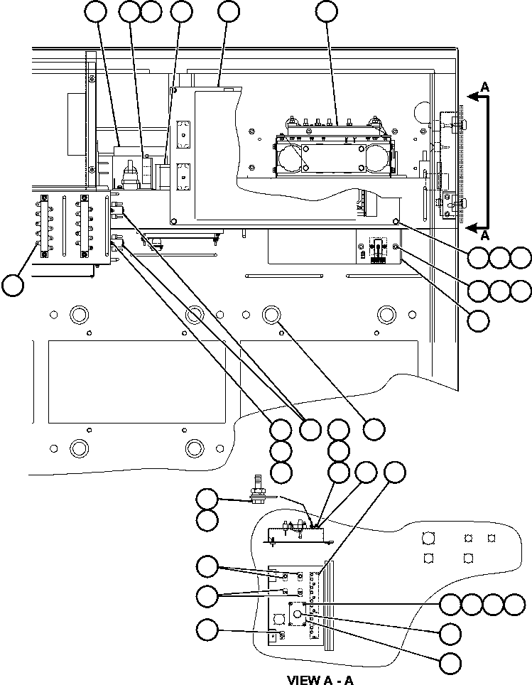 PANEL, PSC CONTROL (SEE INDEX) GE0754 KOMATSU