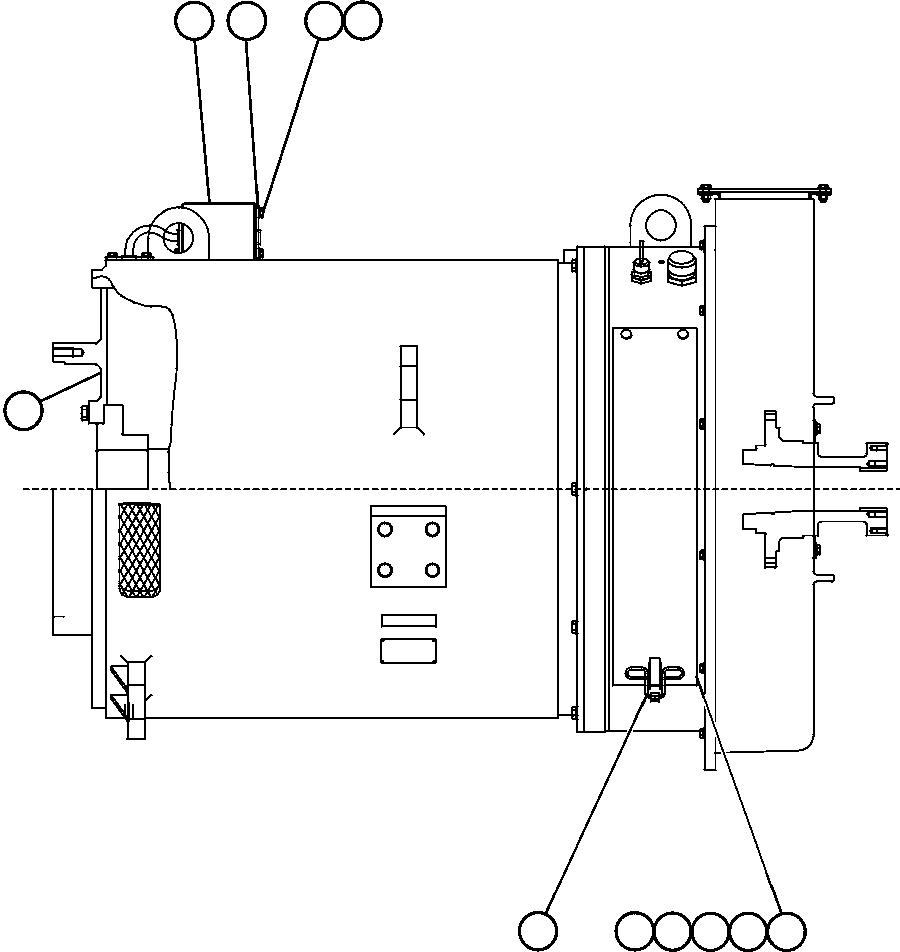Крышка в сборе GE0798 KOMATSU