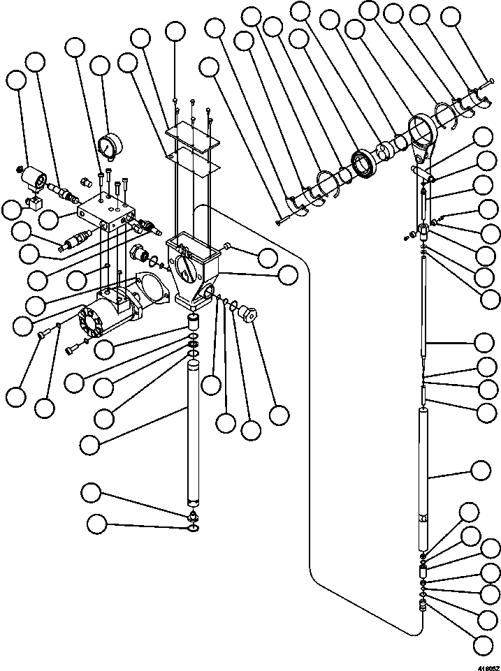 KEY, WOODRUFF - 1/4" X 1" STD #808 (2) 5P0671 KOMATSU