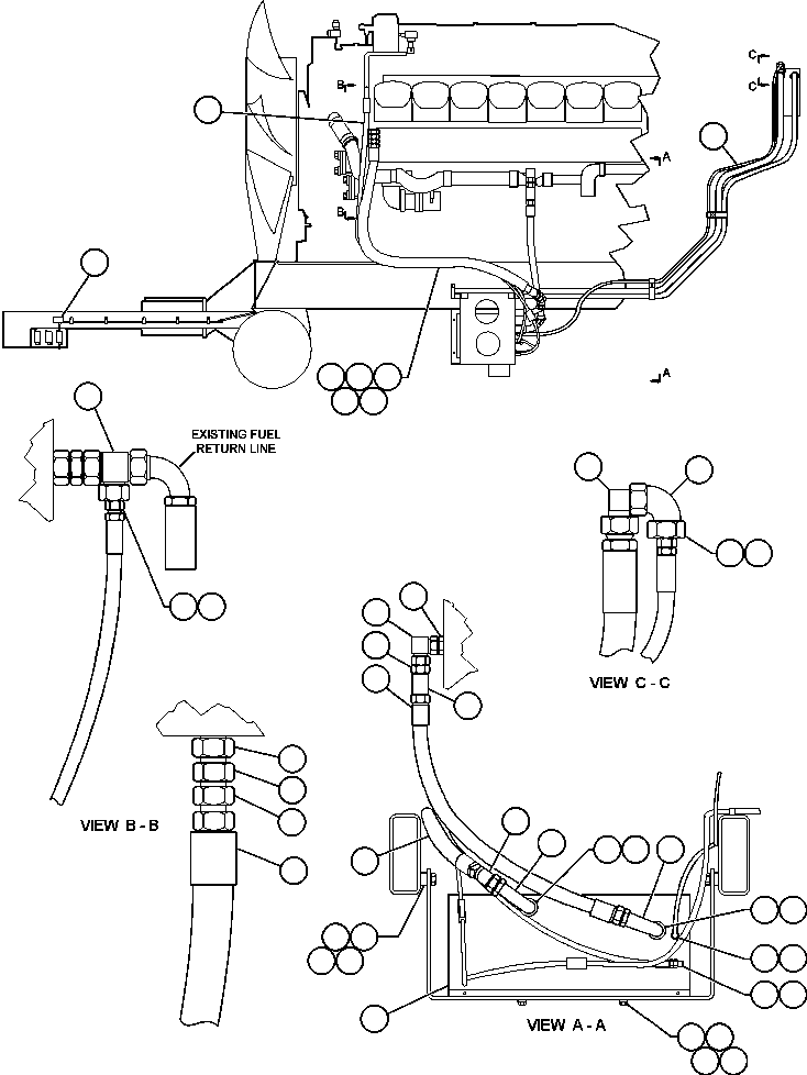 Кабельный хомут TH5717 KOMATSU