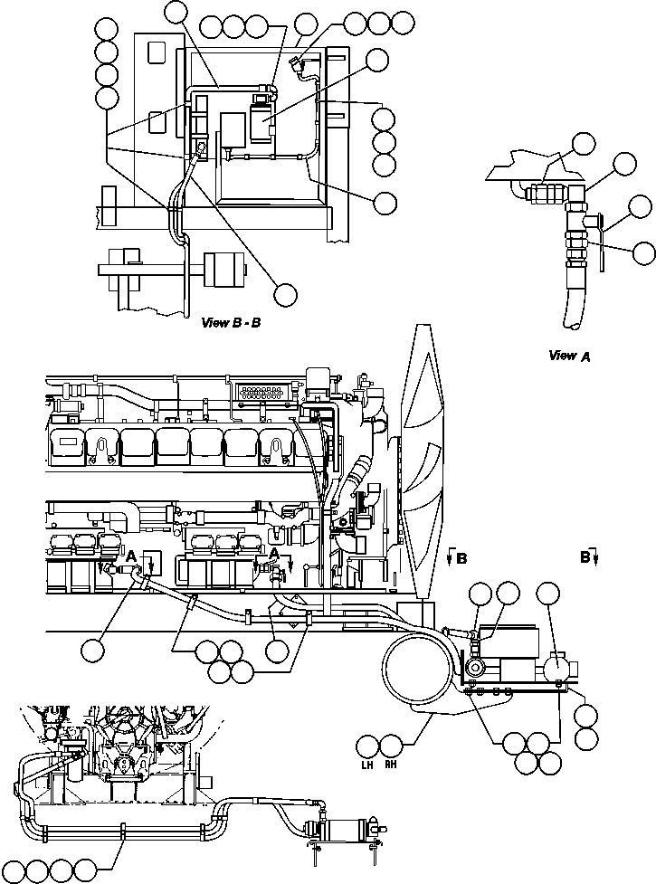 BRACKET, BENT - L.H. EF6685 KOMATSU