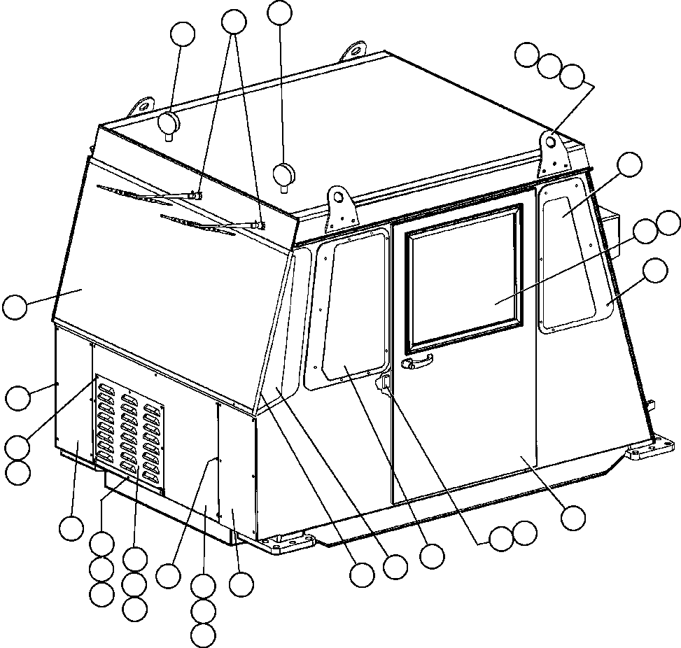 COVER, ACCESS SM4286 KOMATSU