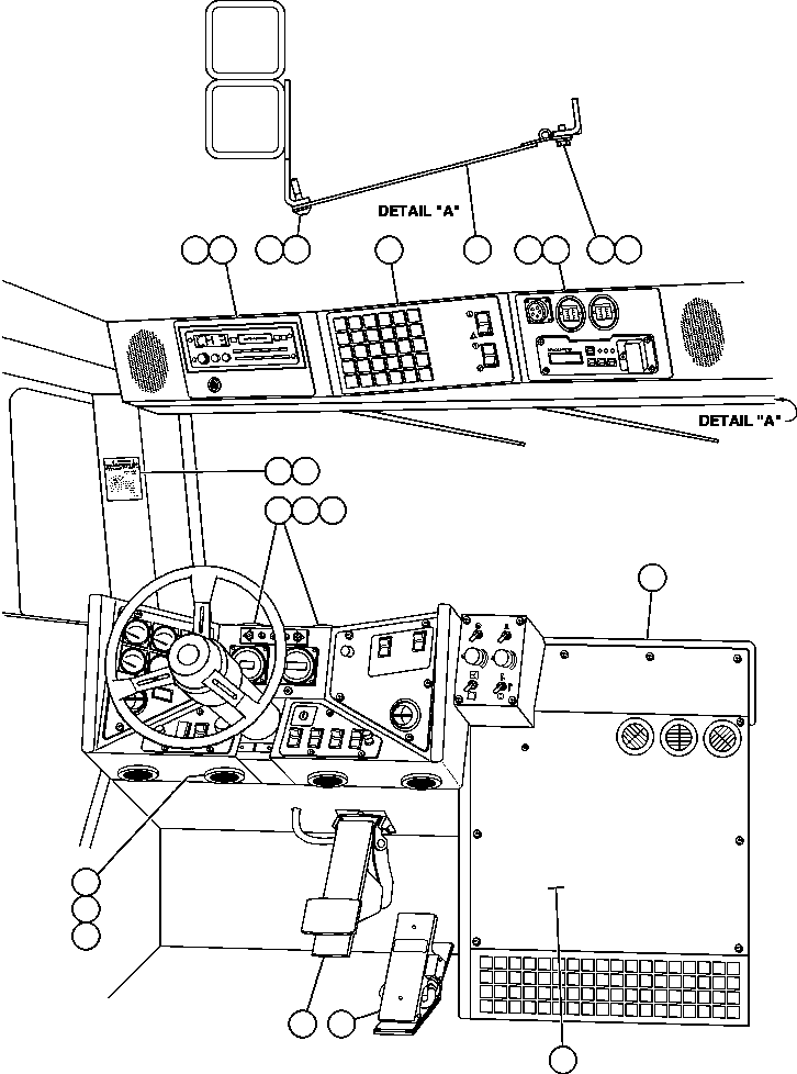 CHART, GRADE SPEED WB2230 KOMATSU
