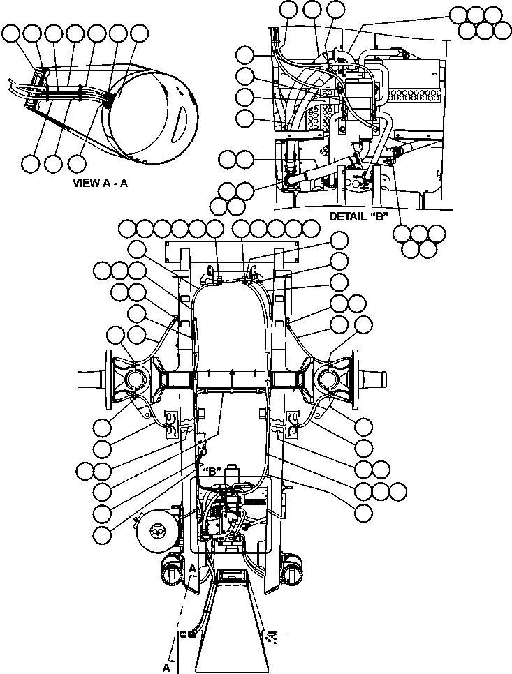 Трубка EK3021 KOMATSU