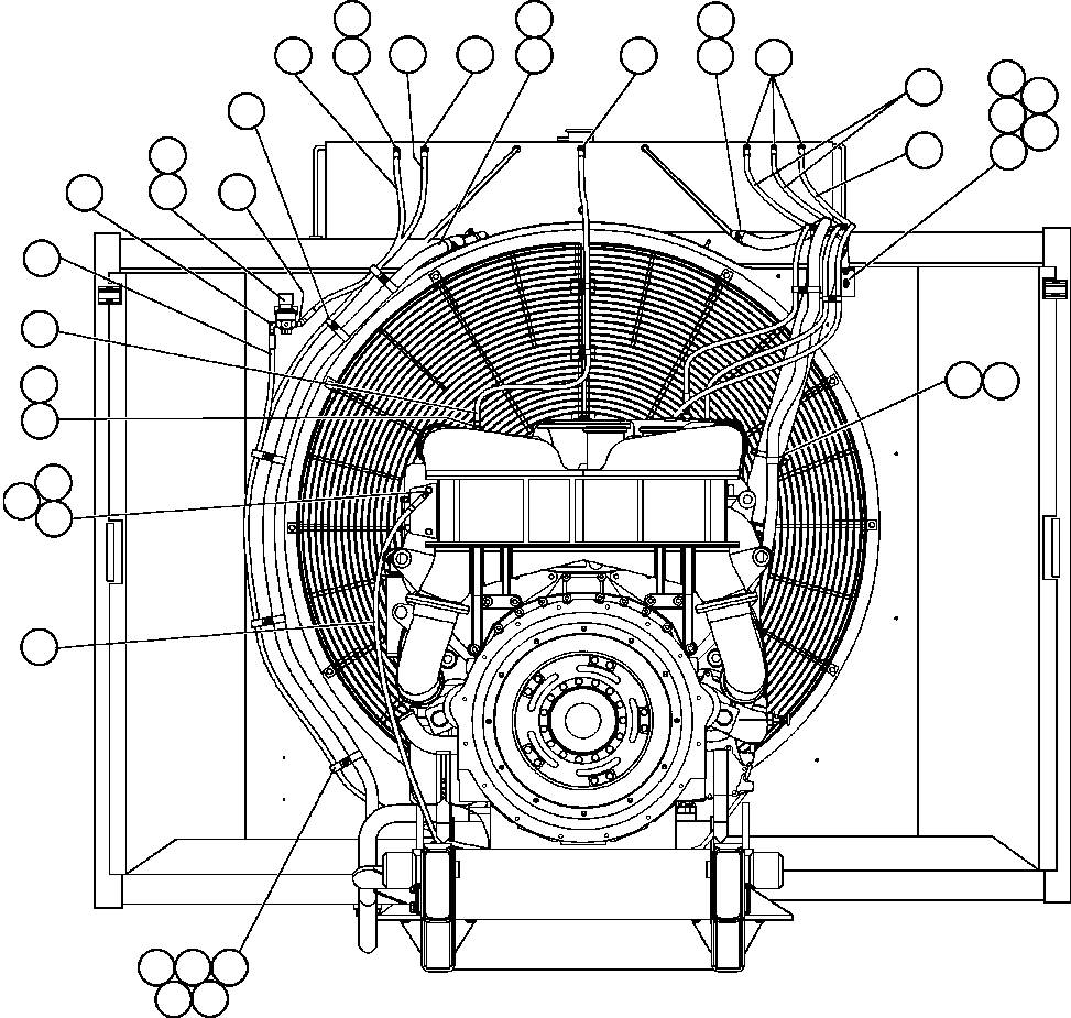 HOSE, L.H. EG6303 KOMATSU