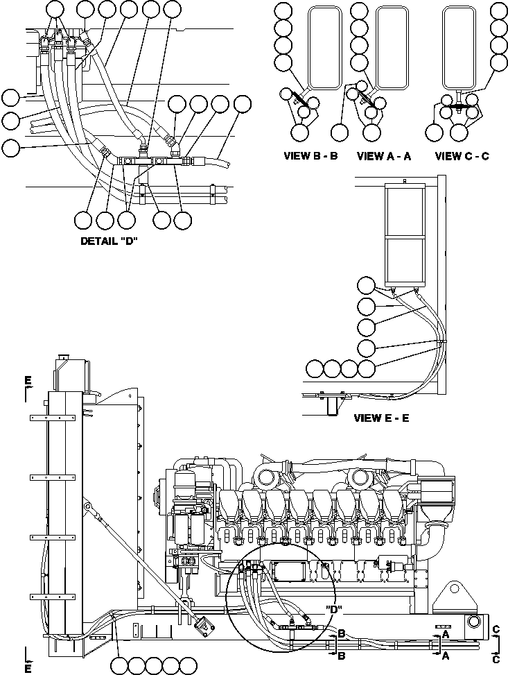 Шланг HA7552 KOMATSU