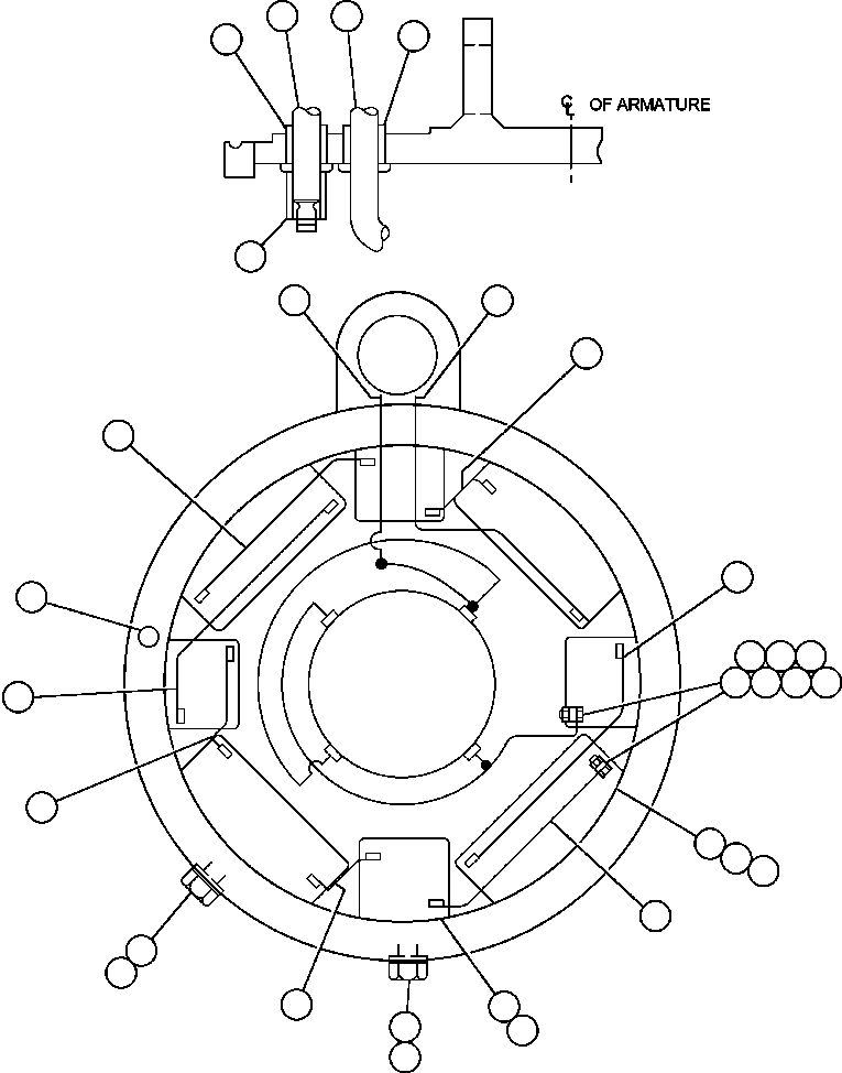 COIL W/TERMINALS, COMMUTATING VS9126 KOMATSU