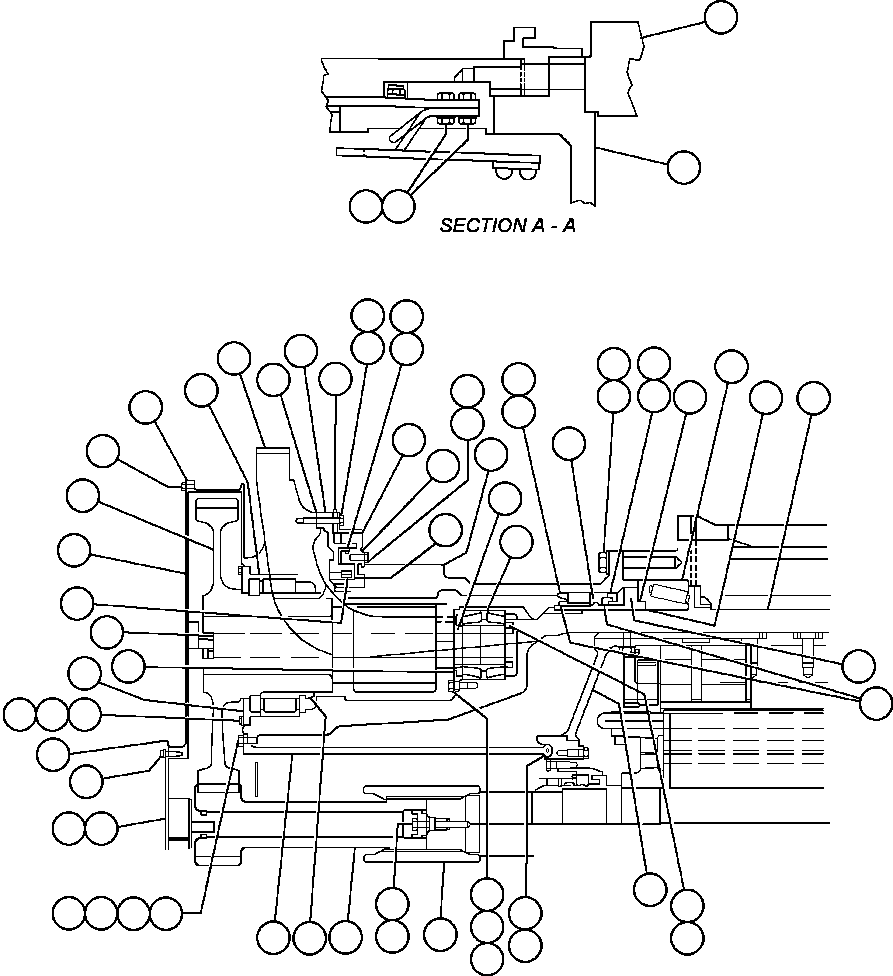 FRAME STRUCTURE ASSEMBLY BF1302 KOMATSU