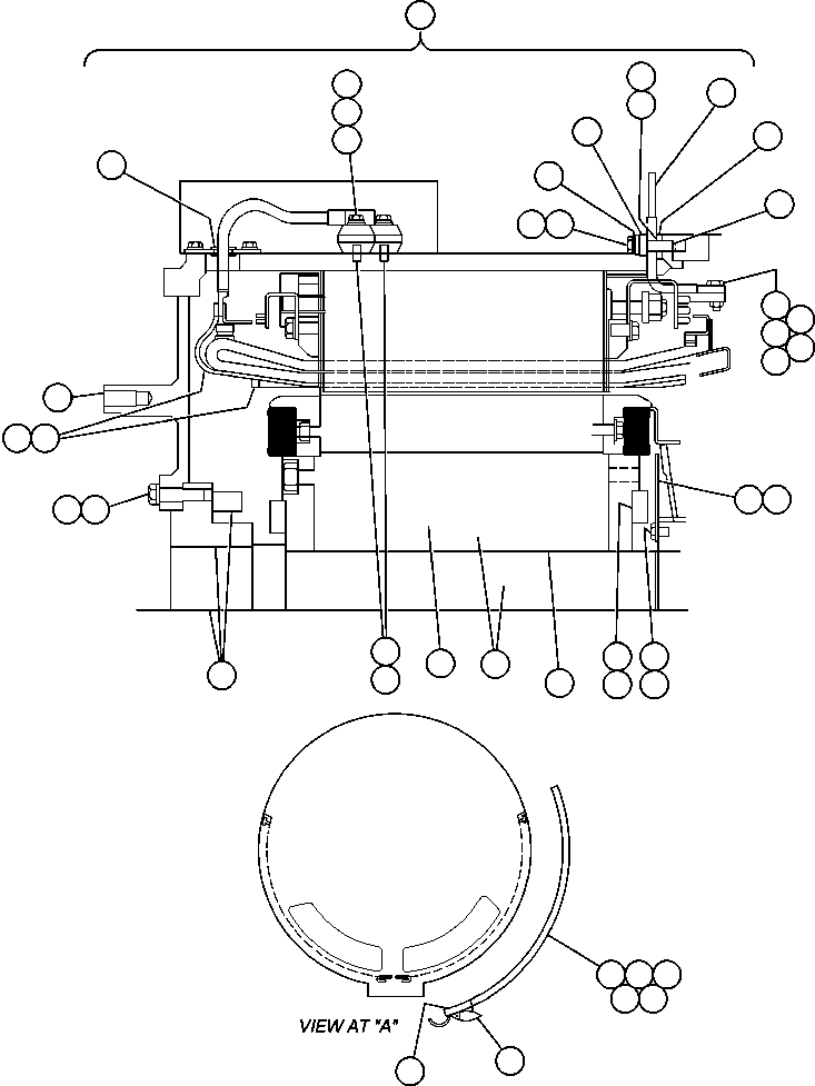 COLLECTOR RING ASSEMBLY VJ1062 KOMATSU