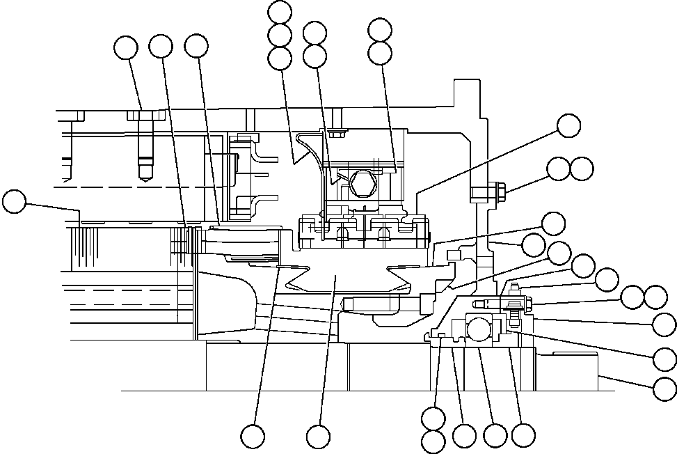 Угольная щётка VE6649 KOMATSU
