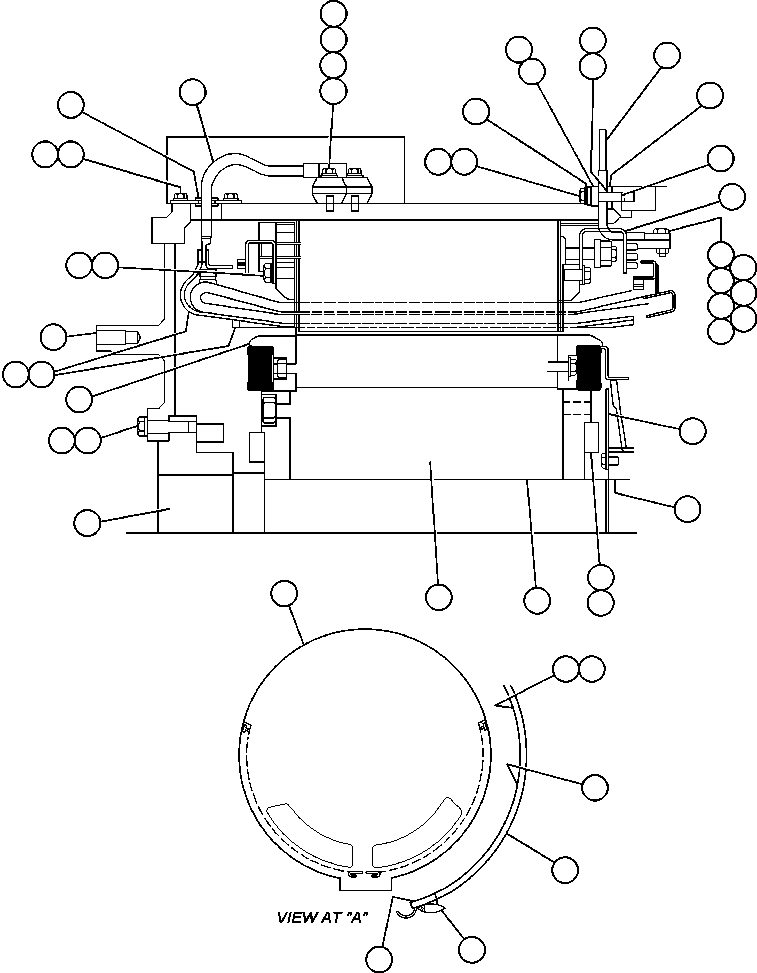 ROTOR CORE / SHAFT BF3419 KOMATSU