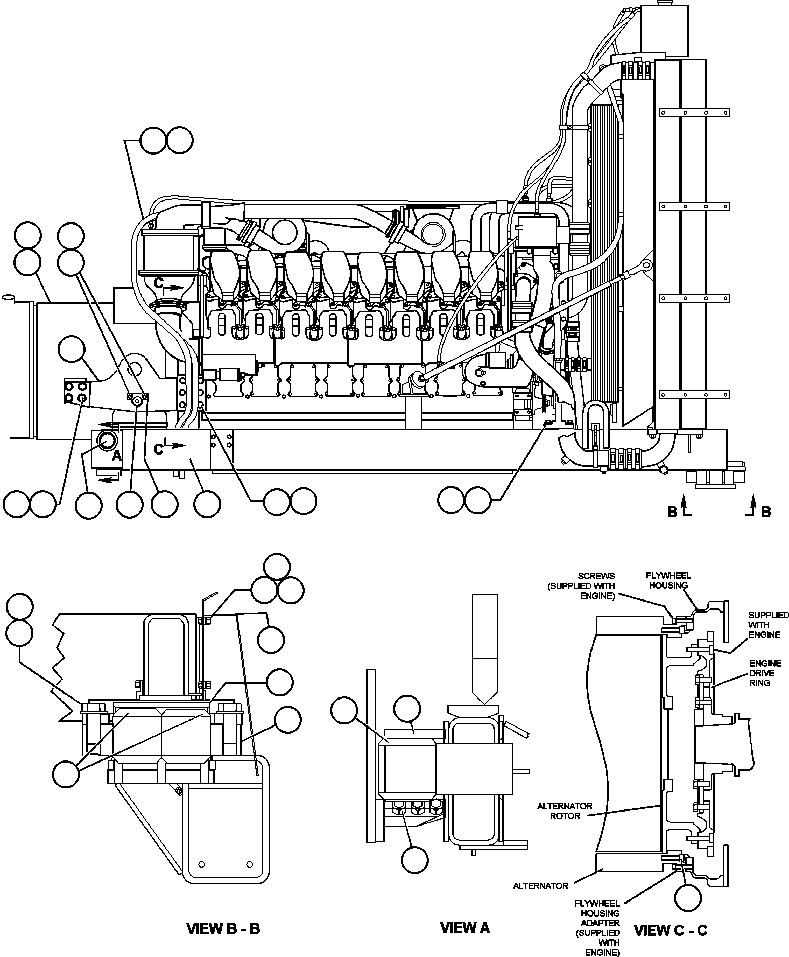 FRAME, SUB EH2574 KOMATSU