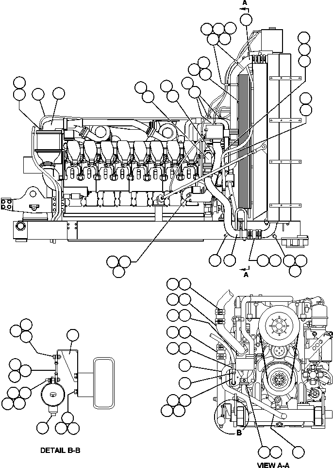 Трубка EH3570 KOMATSU
