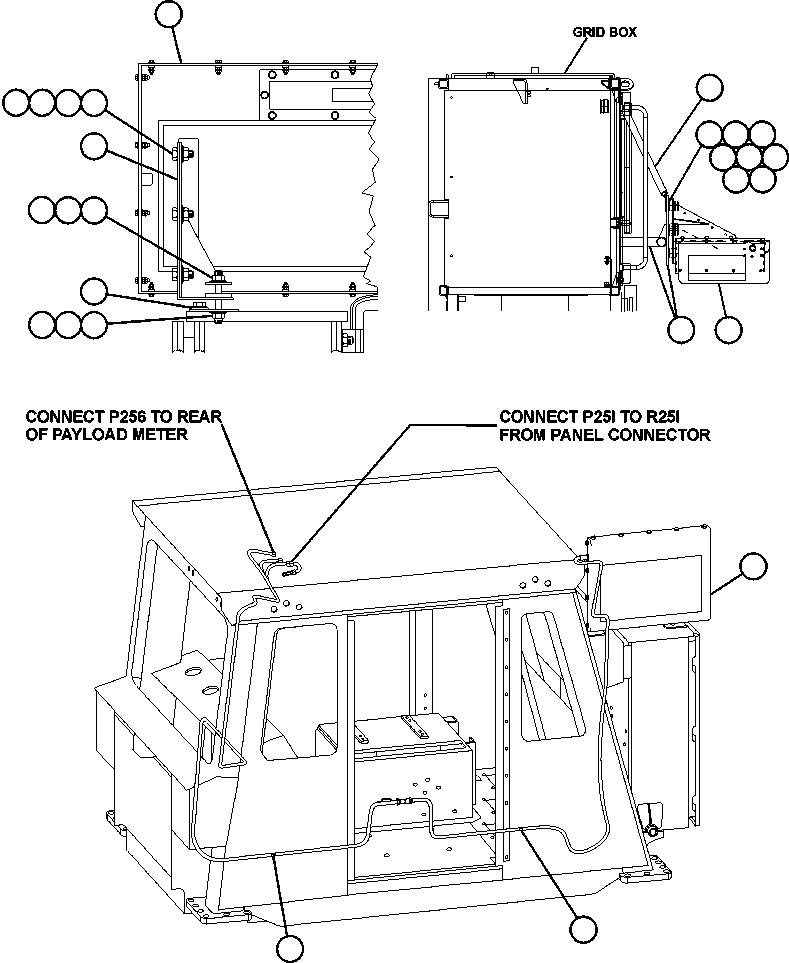 SCOREBOARD ASSEMBLY (SEE INDEX) EH6366 KOMATSU