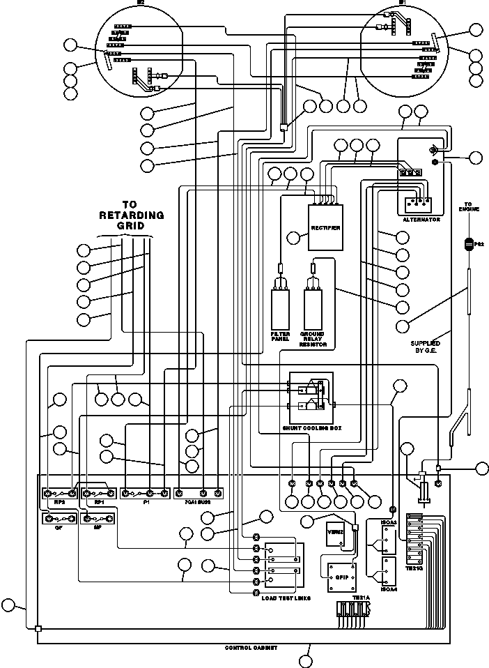 HARNESS - (TO ENGINE CONTROL) EG9618 KOMATSU
