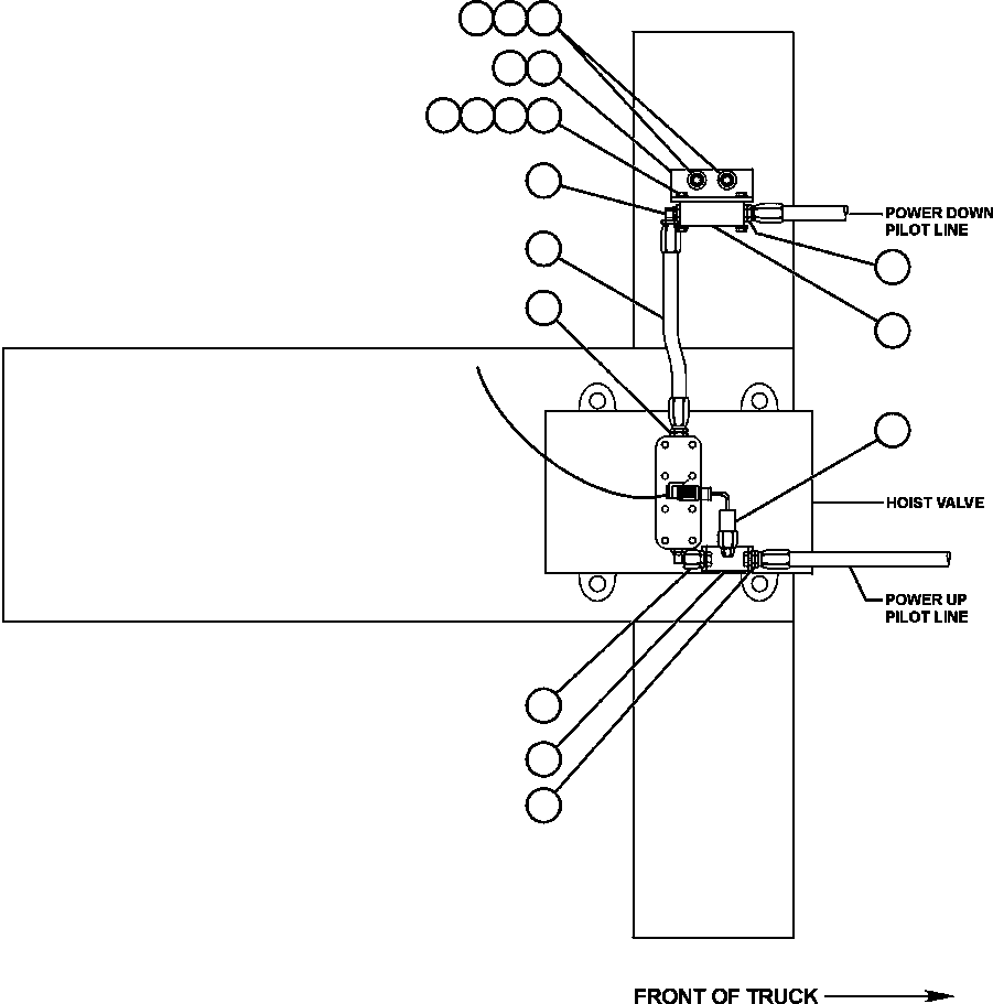 BRACKET, SOLENOID MOUNT EF1761 KOMATSU