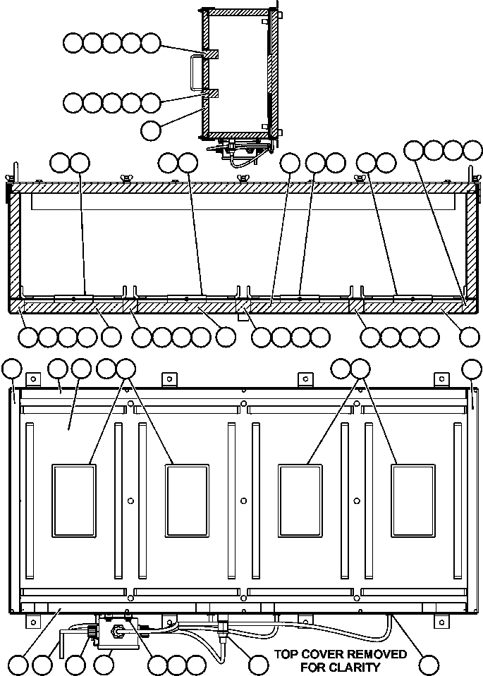 Панель EF1154 KOMATSU