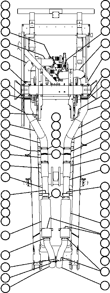 TUBE - R.H. EC3243 KOMATSU