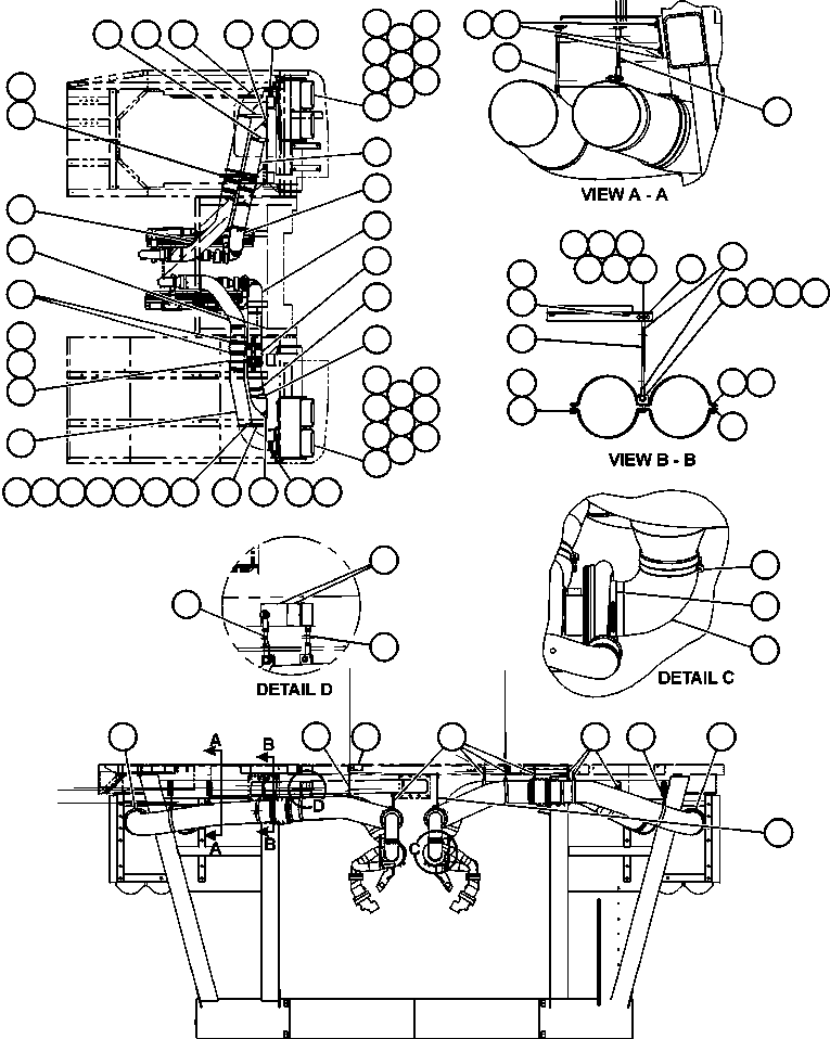 Резьбовая шпилька EJ1963 KOMATSU