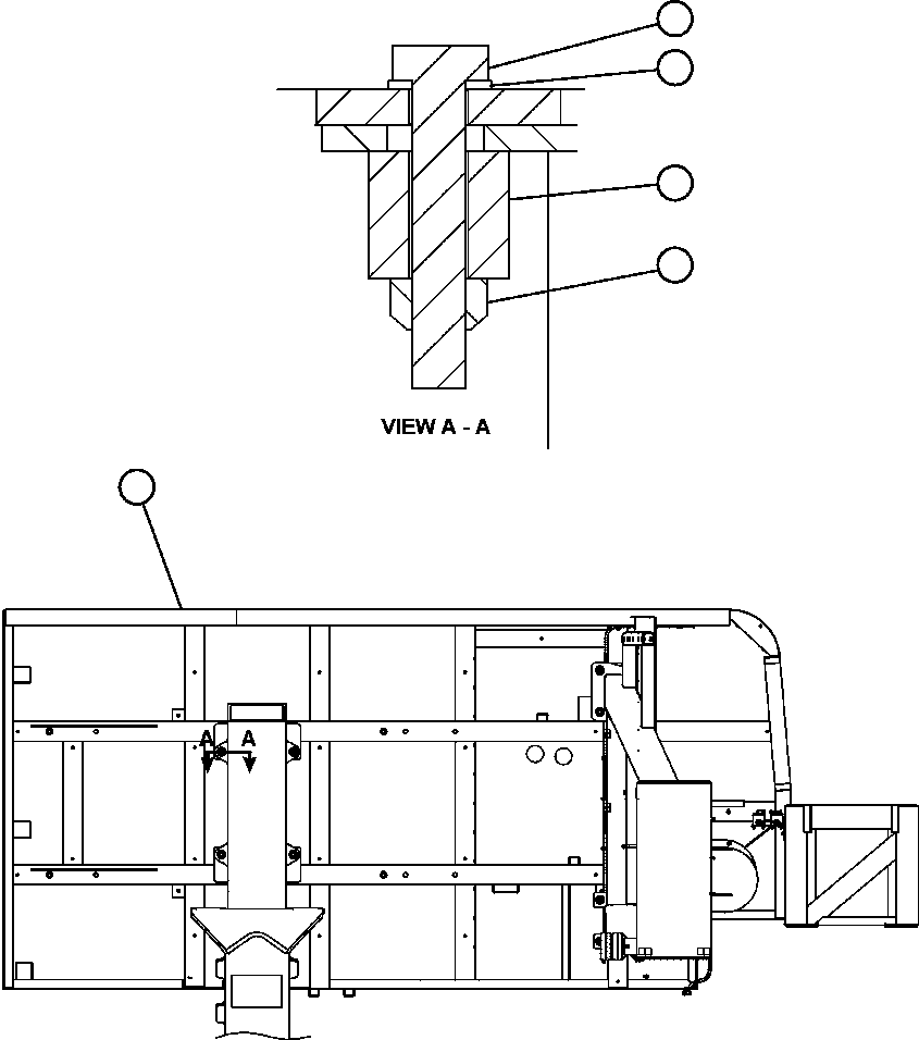 DECK - R.H. EK1732 KOMATSU