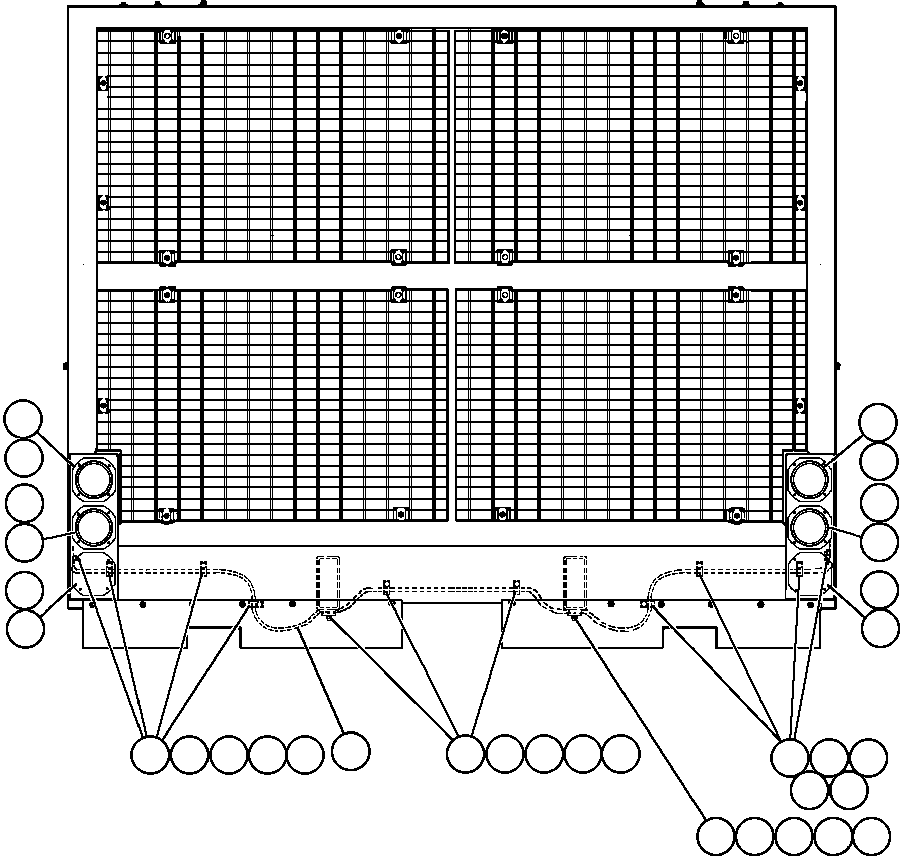 HARNESS, ENGINE (EXTERNAL) EJ0196 KOMATSU