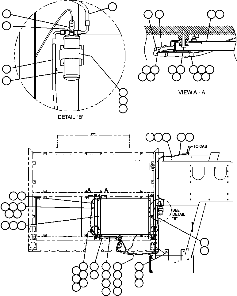 MOUNT, CONDENSER EJ5815 KOMATSU