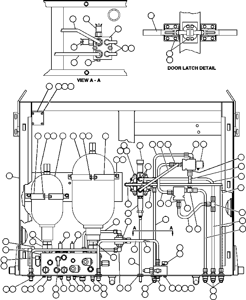 Прямой переходный фитинг WA0601 KOMATSU