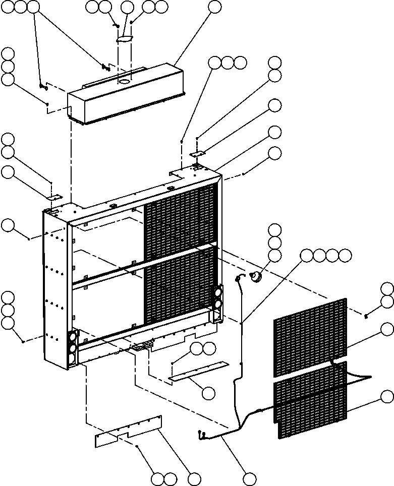 GRILLE, BOTTOM EJ4577 KOMATSU
