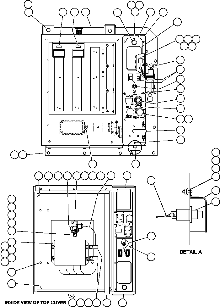 BASE, COMPONENTS EL5198 KOMATSU