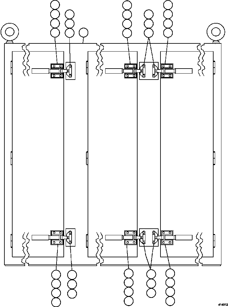 CABINET STRUCTURE, CONTROL EL6317 KOMATSU