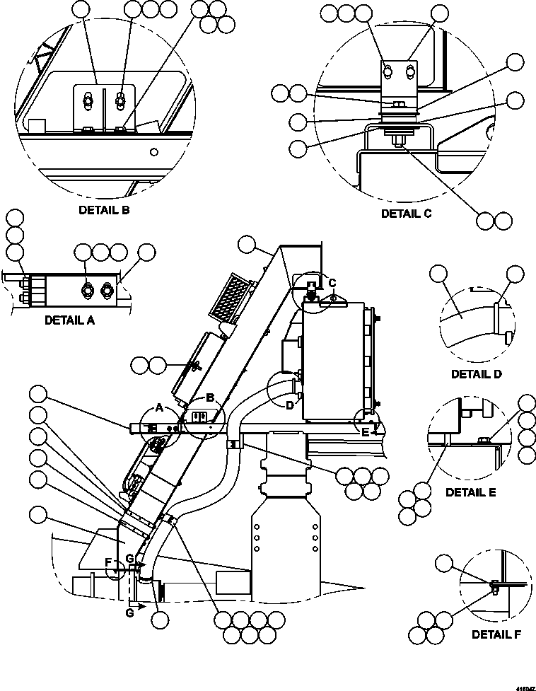 DUCT, INLET EL6052 KOMATSU