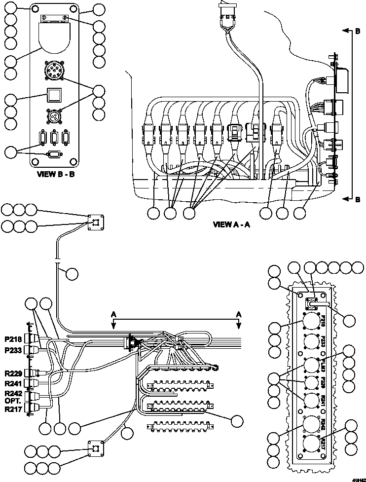 HARNESS, ENGINE DIAGNOSTIC EL7661 KOMATSU