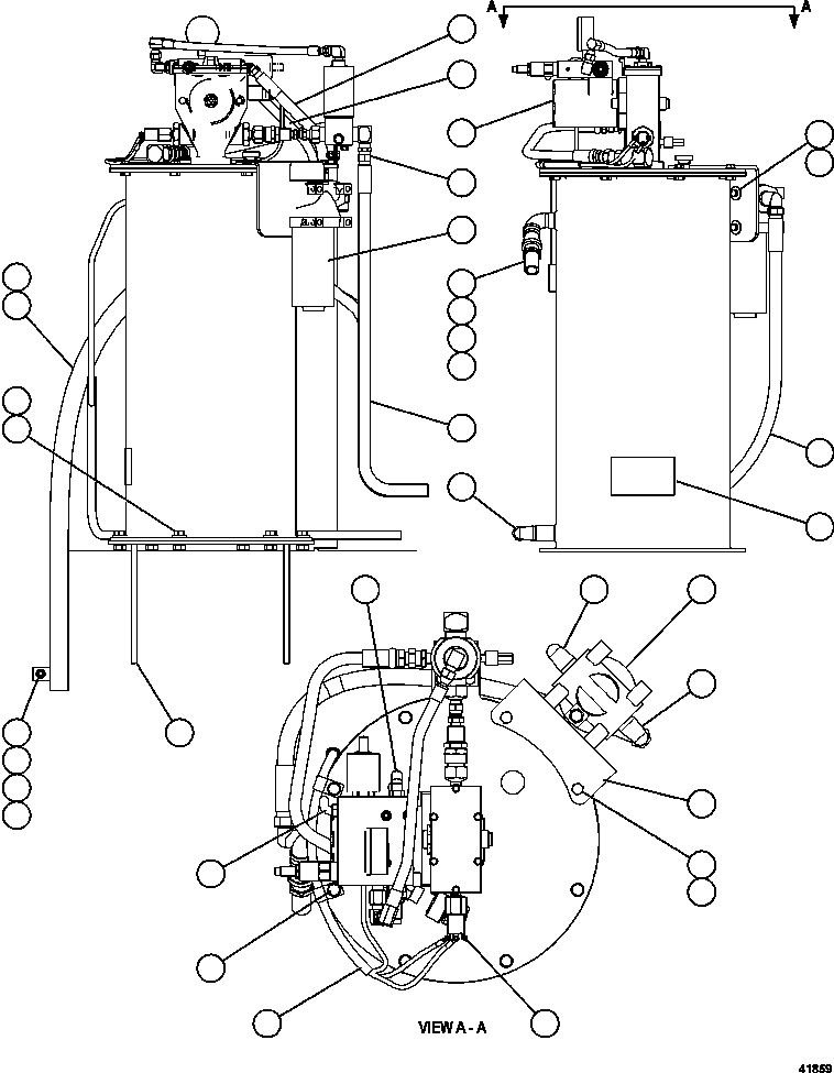 HARNESS, LUBE EL5993 KOMATSU