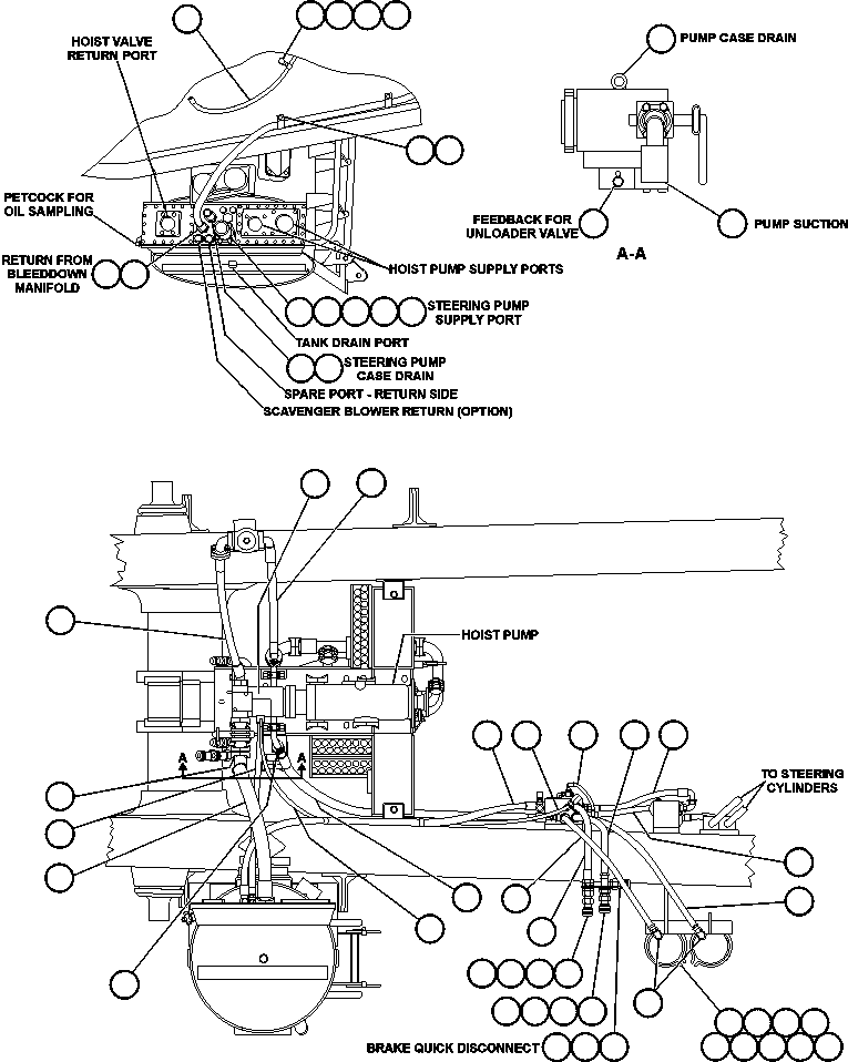 Контргайка - 3/8" - 16NC HA5611 KOMATSU