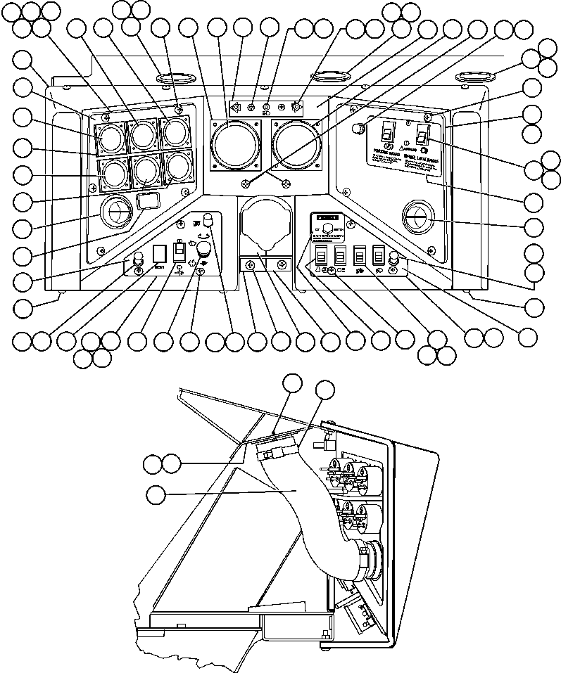 LEXAN OVERLAY (SPANISH) WA2686 KOMATSU