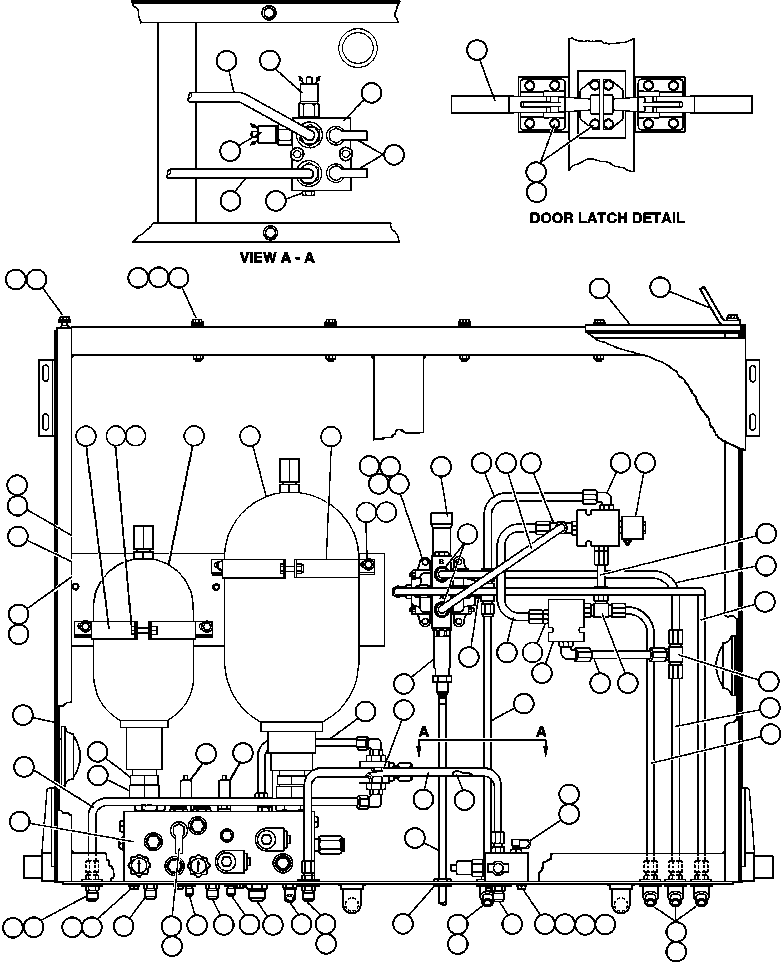 BRAKE CABINET, INSULATED EG5064 KOMATSU