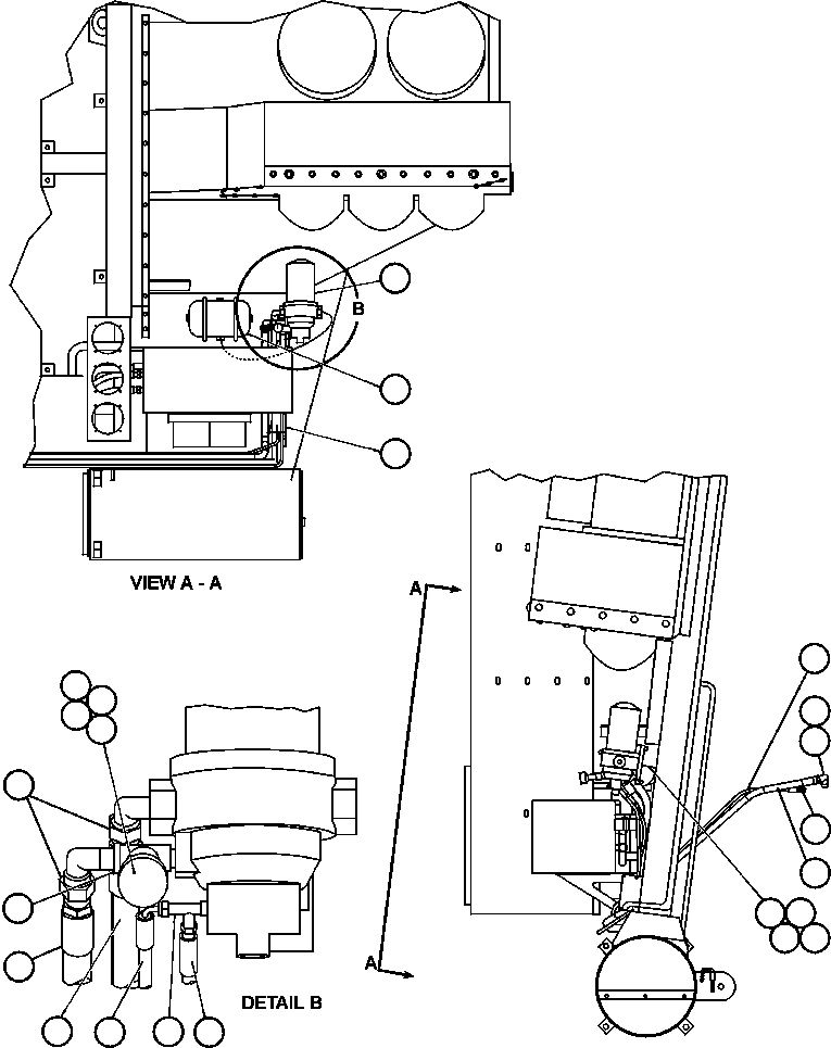 BRACKET, DRYER MOUNT EH5052 KOMATSU