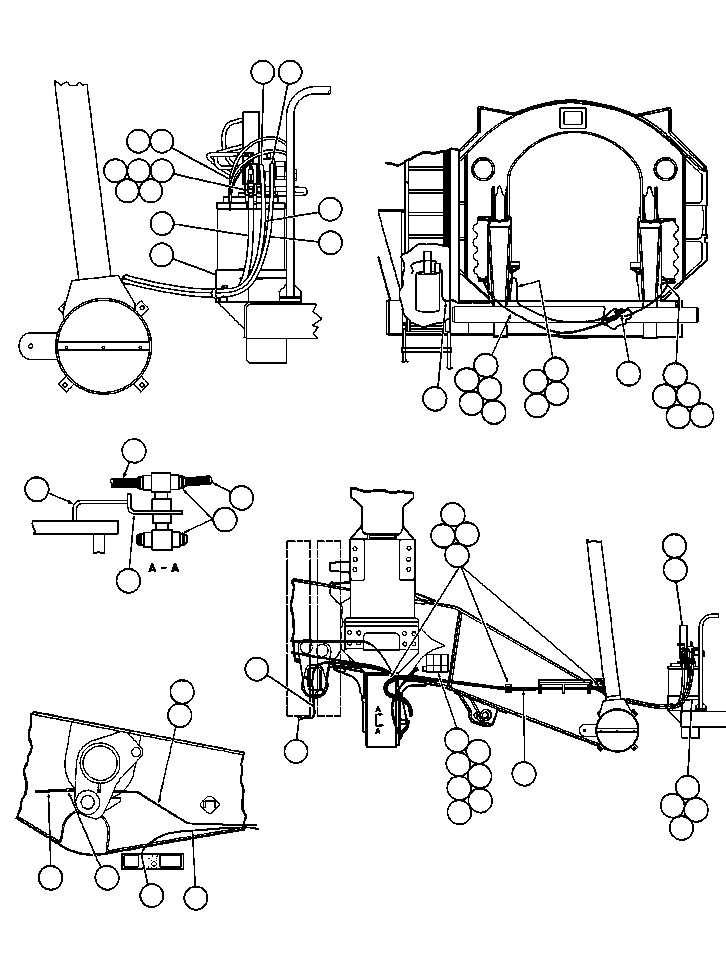 Кронштейн EH5286 KOMATSU