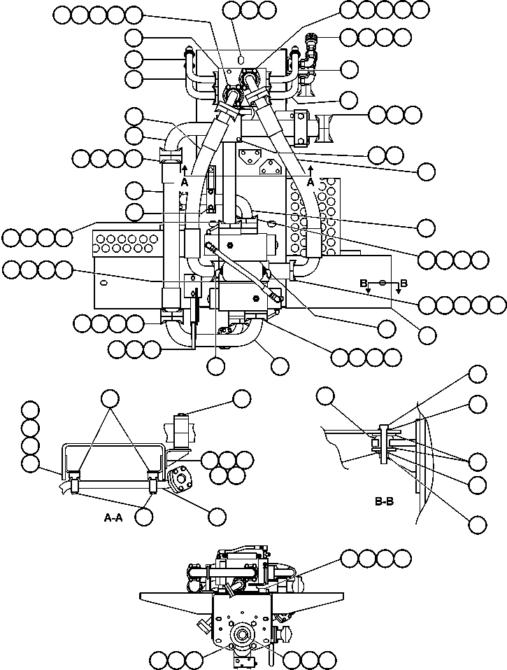 Винт с головкой - 3/8" - 16NC X 4 1/2" HH9918 KOMATSU