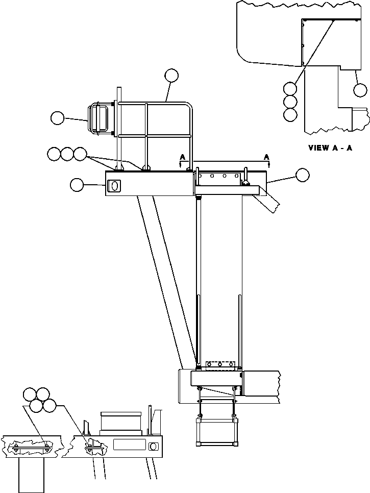 Винт с головкой - 3/4" - 10NC X 2 3/4" VF8834 KOMATSU