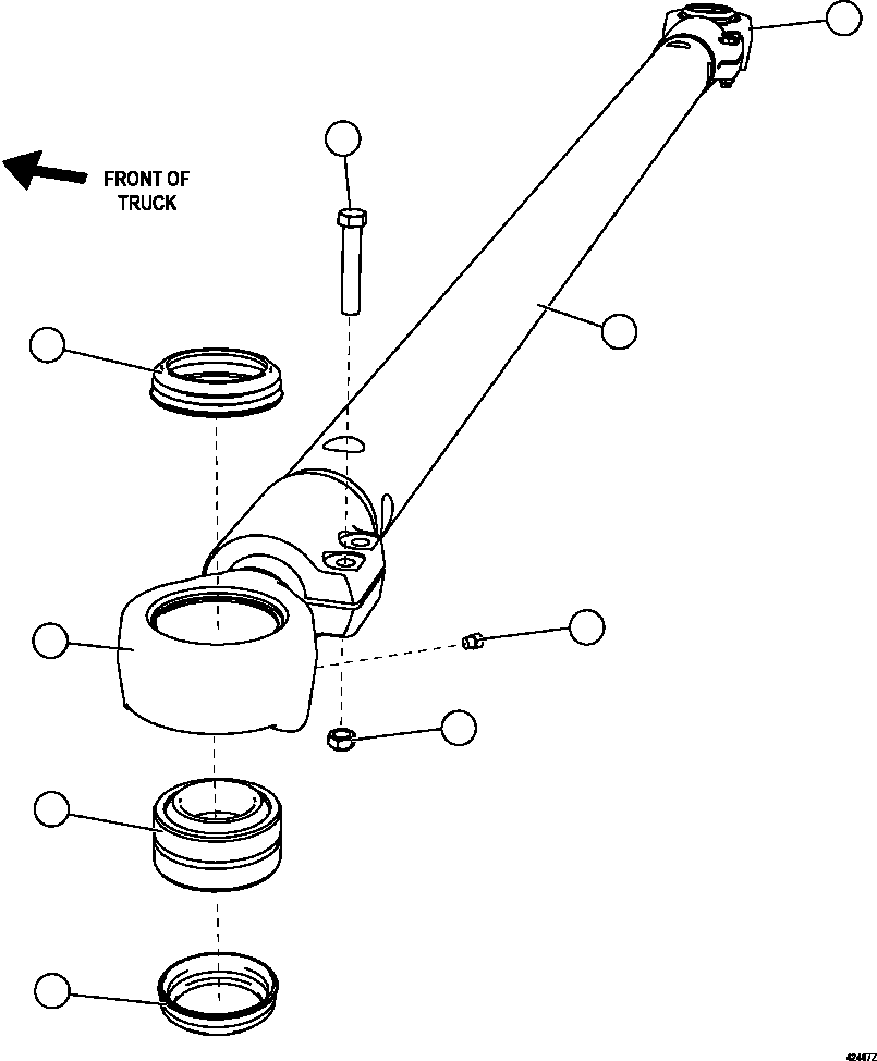 SEAL, BEARING (W/ SNAP RING) (1) EM4569 KOMATSU