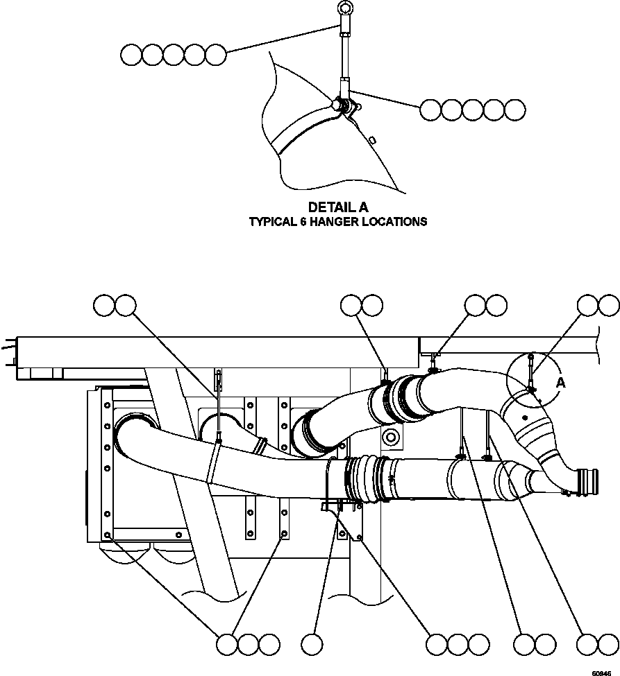 Резьбовая шпилька EK5667 KOMATSU